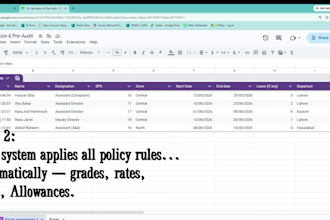 automate calculations and reports from your written policy