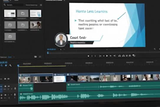 e learning video, corporate video, training course, ai avatar presenter