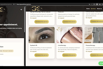design a luxury website for your nail salon or beauty business