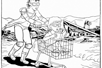 ink your comic based on your sketches