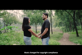 edit your music or pre wedding video