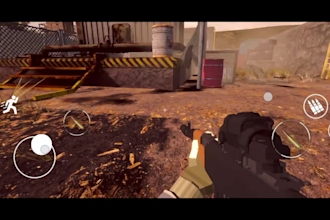 develop a professional unity fps game or prototype