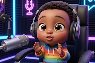 do viral ai baby talking podcast talking dancing character video that convert