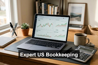 do US bookkeeping and accounting in quickbooks online