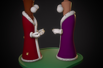 create a stylized 3d character in zbrush