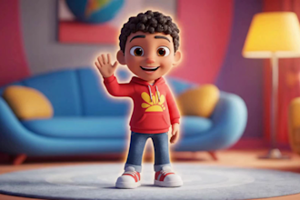 3d pixar style ai animation video 3d pixar ai video 3d ai cartoon storytelling