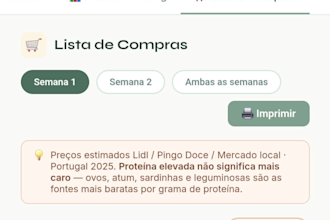 design a personalized meal plan