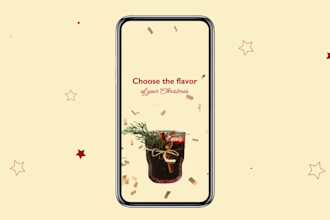 design premium christmas video ad creatives for your product