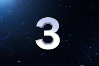 create 4k animated countdown intro timer video for youtube video