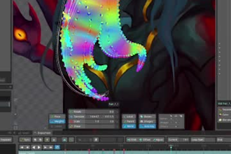 design and rig your 2d character in spine 2d pro unity godot and game animation