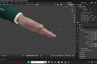 create an film ready blender character rig with ik fk and facial controls
