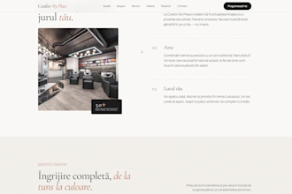 create a modern website