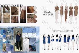 design clean minimal ready to wear women fashion collection