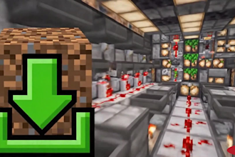 build custom minecraft redstone systems, farms and automation