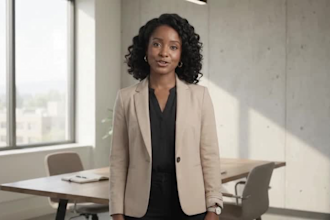 create ai professional training videos and elearning course video