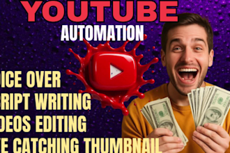 create mind blowing automated cashcow youtube faceless spanish full hd video