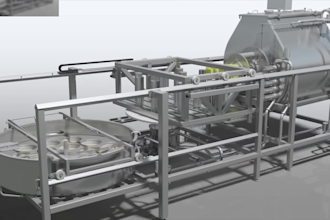 do industrial food processing and filling machine 3d animation explainer video