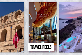 professionally edit luxury lifestyle ,travel instagram reels