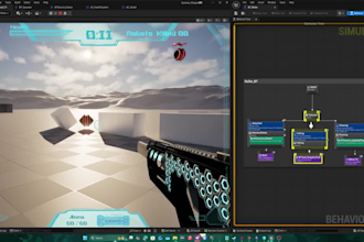 program npc behavior and combat systems in unreal engine 5