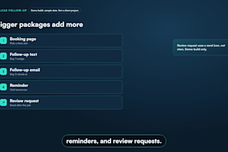 set up gohighlevel missed call text back and lead follow up automation