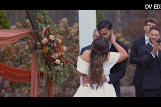 professionally edit wedding films and teaser videos