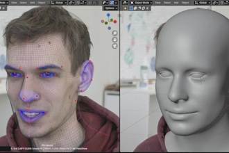 clean retopology of your 3d model uv unwrap and bake texture pbr low poly rig