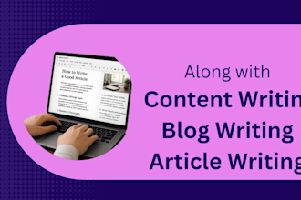 provide academic support, research summaries, and content writing