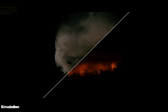 add cinematic vfx fire explosion, smoke effect and 3d compositing