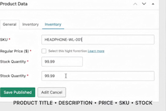 do wordpress data entry woocommerce product listing