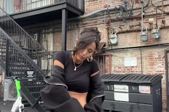 create a stunning belly dance video for your tiktok or music