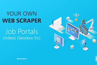 do web scraping, data extraction and data mining using python