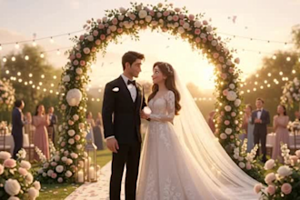 do 3d pixar style 3d disney pixar ai love wedding, birthday animated video