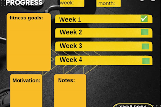 create professional fitness social media canva templates