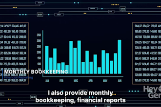 provide bookkeeping, setup, cleanup in quickbooks and xero