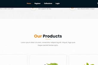 do website development, frontend backend development