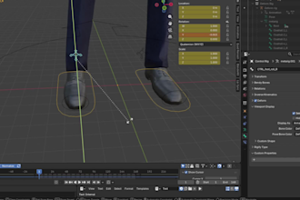 create an animation rig in blender