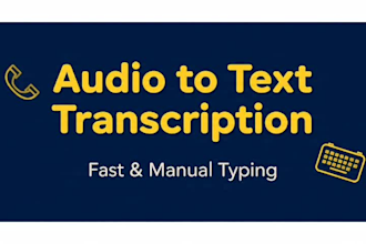 transcribe english audio to text in 24 hours