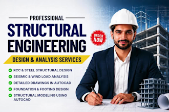 provide expert civil and structural engineering design and analysis