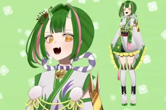 draw and rig live2d, character design, live2d vtuber, vtuber model and rigging