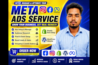 do manage facebook ads, instagram ads and meta advertising campaigns