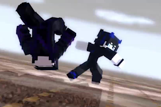 make minecraft 3d animation minecraft intro and animation