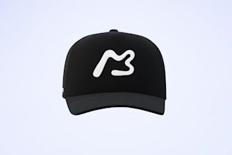 create 3d cap and 3d hat models in glb for ar VR and ecommerce