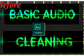 clean up, remove noise and balance volume for your audio