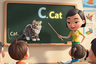 create kids education videos for youtube