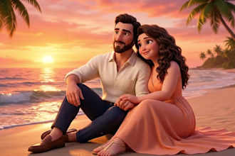 3d pixar ai proposal video ai storytelling animation   ai romantic video