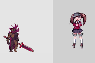 pixel  art character nsfw pixel art minecraft skin pixel art animation 2d pixel