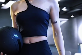 edit powerful fitness and workout videos for social media