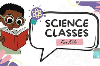 teach your kid science, biology and english