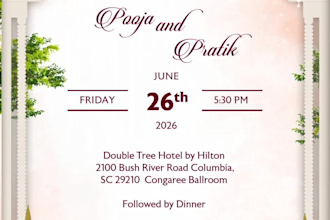 custom wedding invitation static and video invites