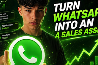 build an ai whatsapp sales agent with n8n